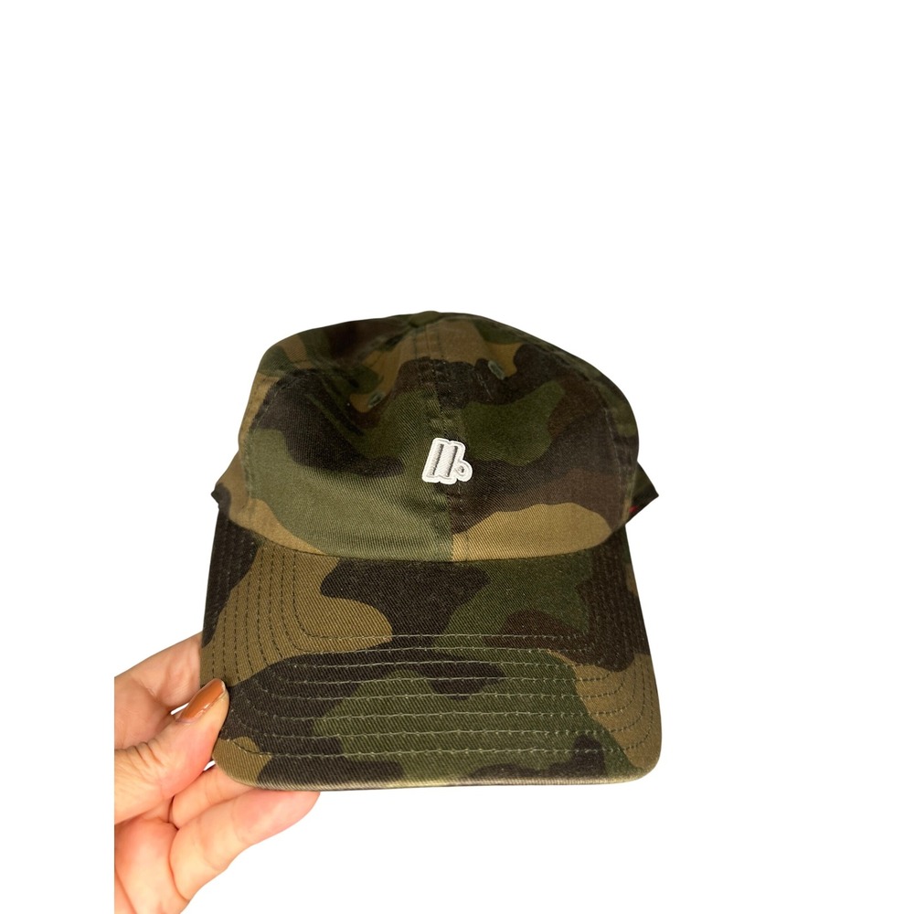 American Needle Camo Hat Baseball Cap Adjustable‎ Olive Green Army Outdoors